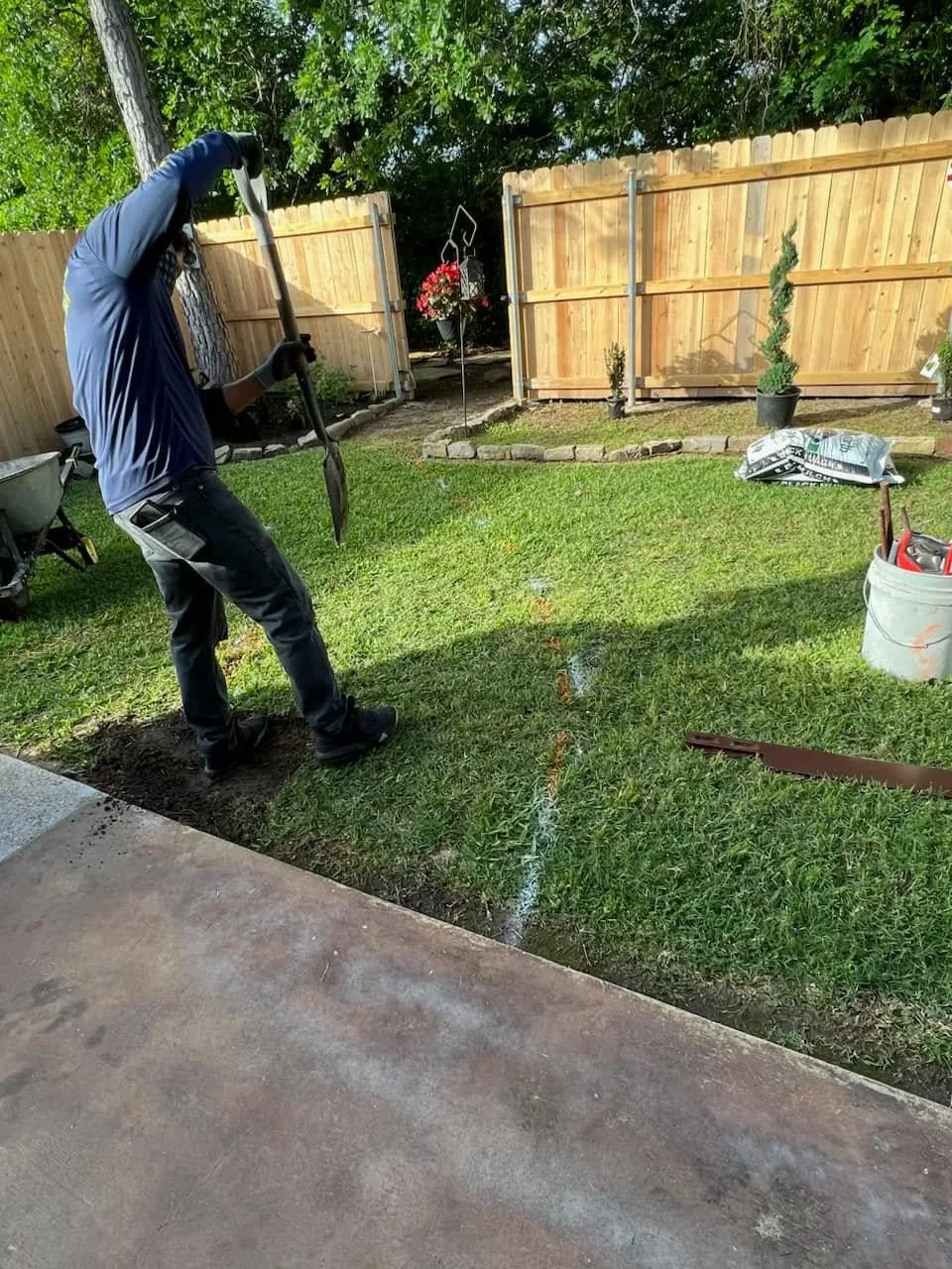 Artificial Turf on a property in Bryan, Texas